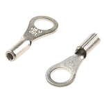 JST Uninsulated Ring Terminal, 3mm Stud Size, 0.2mm² to 0.5mm² Wire Size