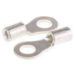 JST Uninsulated Ring Terminal, 3.5mm Stud Size, 0.25mm² to 1.65mm² Wire Size