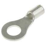 JST Uninsulated Ring Terminal, 4mm Stud Size, 0.25mm² to 1.65mm² Wire Size