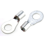 JST Uninsulated Ring Terminal, 4mm Stud Size, 1mm² to 2.6mm² Wire Size