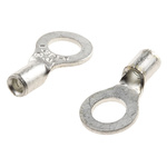 JST Uninsulated Ring Terminal, 5mm Stud Size, 1mm² to 2.6mm² Wire Size
