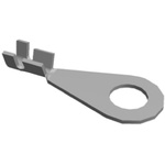 TE Connectivity Insulated Ring Terminal, 6.5mm Stud Size, 1mm² to 2.5mm² Wire Size