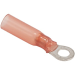 TE Connectivity, DuraSeal Insulated Ring Terminal, 4mm Stud Size, 0.5mm² to 1mm² Wire Size, Red