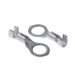 JST, LRB Uninsulated Ring Terminal, M6 Stud Size, 1mm² to 2.5mm² Wire Size