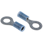 Molex, Avikrimp Insulated Ring Terminal, M6 (1/4) Stud Size, 1mm² to 2.5mm² Wire Size