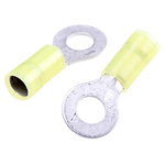 Molex, Avikrimp Insulated Ring Terminal, M6 (1/4) Stud Size, 2.5mm² to 6mm² Wire Size