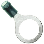 TE Connectivity, PIDG Insulated Ring Terminal, M12 (1/2) Stud Size, 1mm² to 2.6mm² Wire Size, Blue