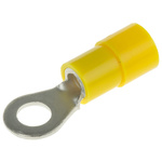 Phoenix Contact, C-RCI 6/M5 Insulated Ring Terminal, M5 Stud Size, 4mm² to 6mm² Wire Size, Yellow