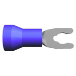 TE Connectivity, 52955 Insulated Crimp Spade Connector, 1mm² to 2.6mm², 16AWG to 14AWG, M3.5 (