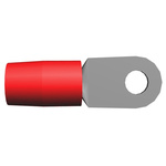 TE Connectivity, TERMINYL Insulated Ring Terminal, M8 (5/16) Stud Size, 26.7mm² to 42.4mm² Wire Size, Red