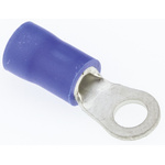 JST, R Insulated Ring Terminal, 3.5mm Stud Size, 1mm² to 2.6mm² Wire Size, Blue