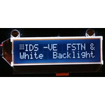 Intelligent Display Solutions CI064-4001-32 CI064-4001-xx Alphanumeric LCD Display, White on Black, 2 Rows by 16