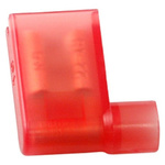 RS PRO Red Insulated Female Spade Connector, Flag Terminal, 6.35 x 0.8mm Tab Size, 0.5mm² to 0.75mm²