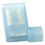 RS PRO Blue Insulated Female Spade Connector, Flag Terminal, 6.35 x 0.8mm Tab Size, 1.5mm² to 2.5mm²