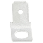 RS PRO Uninsulated Male Spade Connector, PCB Tab, 6.35 x 0.8mm Tab Size