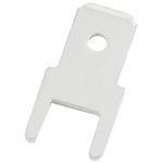 RS PRO Uninsulated Male Spade Connector, PCB Tab, 4.75 x 0.8mm Tab Size