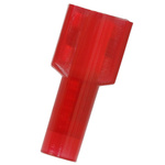 RS PRO Red Insulated Female Spade Connector, Receptacle, 0.8 x 6.35mm Tab Size, 0.5mm² to 1.5mm²