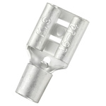 RS PRO Female Spade Connector, Receptacle, 0.8 x 6.35mm Tab Size, 1.5mm² to 2.5mm²