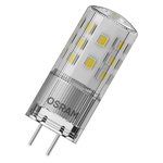 Osram LED Capsule Lamp, 3.3 W, 35W Incandescent Equivalent, 400 lm, 2700K, GY6.35 Clear Warm White