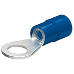 Knipex Nylon Ring Terminal, M6 Stud Size, Blue