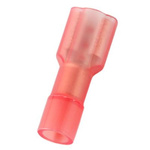 RS PRO Red Insulated Female Spade Connector, Receptacle, 4.75 x 0.8mm Tab Size, 0.5mm² to 1.5mm²