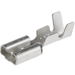 RS PRO Uninsulated Female Spade Connector, Receptacle, 4.8 x 0.5mm Tab Size, 0.5mm² to 1.25mm²