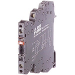 ABB R600 Series , 110V ac/dc SPDT Interface Relay Module, Screw Terminal , DIN Rail