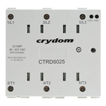 Sensata / Crydom 25 A rms Solid State Relay, Zero Cross, DIN Rail, SCR, 600 V rms Maximum Load