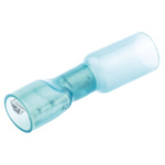 TE Connectivity Duraseal Blue Insulated Female Spade Connector, Receptacle, 6.35 x 0.8mm Tab Size, 1.5mm² to 2.5mm²