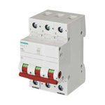 Siemens 3 Pole DIN Rail Non-Fused Switch Disconnector - 63 A Maximum Current