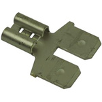 TE Connectivity Female to Male Spade Connector, Adapter, 6.35 x 0.81mm Tab Size
