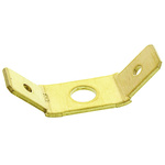 TE Connectivity FASTON .250 Uninsulated Male Spade Connector, PCB Tab, 6.35 x 0.81mm Tab Size