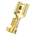 RS PRO Uninsulated Female Spade Connector, Receptacle, 1.5mm² to 2.5mm²