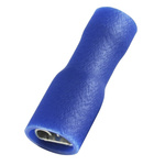 RS PRO Blue Insulated Female Spade Connector, Receptacle, 0.5 x 4.75mm Tab Size, 1.5mm² to 2.5mm²