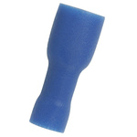RS PRO Blue Insulated Female Spade Connector, Receptacle, 0.5 x 4.75mm Tab Size, 1.5mm² to 2.5mm²