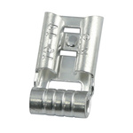 RS PRO Female Spade Connector, Flag Terminal, 0.8 x 6.35mm Tab Size, 1.5mm² to 2.5mm²