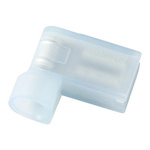 RS PRO Blue Insulated Female Spade Connector, Flag Terminal, 0.8 x 4.75mm Tab Size, 1.5mm² to 2.5mm²