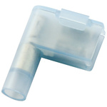 RS PRO Blue Insulated Female Spade Connector, Flag Terminal, 6.35 x 0.8mm Tab Size, 1.5mm² to 2.5mm²