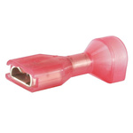 RS PRO Pink Insulated Female Spade Connector, Receptacle, 0.8 x 4.75mm Tab Size