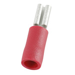 RS PRO Red Insulated Female Spade Connector, Receptacle, 2.8 x 0.5mm Tab Size, 0.5mm² to 1.5mm²