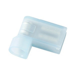 RS PRO Blue Insulated Female Spade Connector, Flag Terminal, 0.8 x 4.75mm Tab Size, 1.5mm² to 2.5mm²