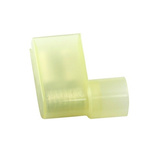 RS PRO Yellow Insulated Female Spade Connector, Flag Terminal, 6.35 x 0.8mm Tab Size, 4mm² to 6mm²
