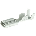 RS PRO Metal Uninsulated Female Spade Connector, Receptacle, 2.8 x 0.8mm Tab Size, 0.3mm² to 1.4mm²