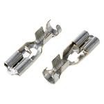 TE Connectivity Positive Lock .250 Mk II Uninsulated Female Spade Connector, Receptacle, 6.35 x 0.81mm Tab Size,