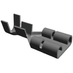 TE Connectivity FASTON .187 Uninsulated Female Spade Connector, Receptacle, 4.75 x 0.81mm Tab Size, 0.5mm² to 1.5mm²