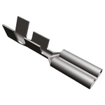 TE Connectivity FASTON .110 Uninsulated Female Spade Connector, Receptacle, 2.79 x 0.51mm Tab Size, 0.3mm² to 0.8mm²