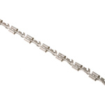 TE Connectivity FASTIN-FASTON .250 Uninsulated Female Spade Connector, Receptacle, 6.35 x 0.81mm Tab Size, 1mm² to