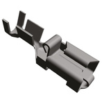 TE Connectivity Positive Lock .250 Mk I Uninsulated Female Spade Connector, Receptacle, 6.35 x 0.8mm Tab Size, 1mm² to