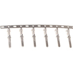 TE Connectivity FASTIN-FASTON .110 Uninsulated Male Spade Connector, Tab, 2.79 x 0.79mm Tab Size, 0.5mm² to 1mm²