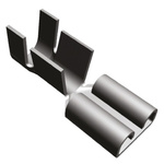 TE Connectivity FASTON .250 Uninsulated Female Spade Connector, Receptacle, 6.35 x 0.81mm Tab Size, 4mm² to 6mm²